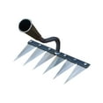 thumbnail image 1 of JilgTeok 1 Packs Hoe Weeding Rake and Sturdy Heavy Duty Garden Metal Rake Digging Cultivating Garden Rake for Farming Gardening Weeding Garden Loosening Soil Weeding, 1 of 3