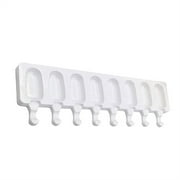 JilgTeok 1 Packs Ice cream 8 Cavities Popsicle Maker Popsicle Molds for Freezer Homemade Cake Pop Cakesicles Ice Cream