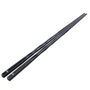 JilgTeok 1 Packs Japanese Chopsticks Set 24cm Non-Slip Sushi Chopsticks, Alloy Fiberglass Chopsticks, Reusable Chinese Style Gift for Adults
