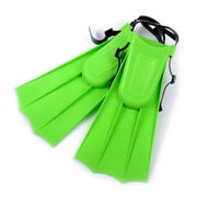 JilgTeok 1 Packs Kids Swim Fins for Boys & Girls Size 30-36 Adjustable Swim Flippers for Children, Youth Swimming Gear for Pool & Beach Water Sports