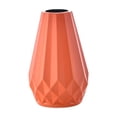 thumbnail image 1 of JilgTeok 1 Packs Plastic Decorative Vase for Flowers Modern Glazed Look Home Decor Living Room TV Cabinet Centerpiece Dried or Fresh Floral Arrangement, 1 of 6