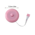 thumbnail image 1 of JilgTeok 1 Packs Portable Mini Tape Measure for Body Measurements - Waist Chest Legs Ruler Soft Retractable Sewing Tailor Cloth Student Meter Stick Small Convenient, 1 of 3