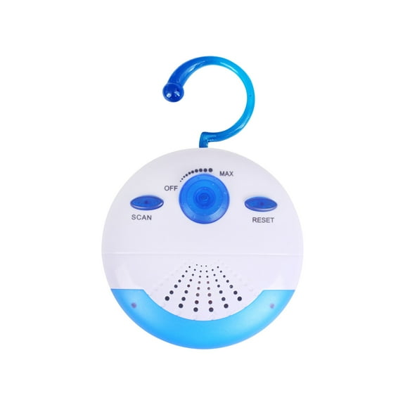 JilgTeok 1 Packs Portable Shower Radio with AM/FM, Built-in Speaker, 12 Hours Battery Life, Water Resistant Design for Bathroom, Outdoor, and Travel Use