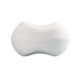 thumbnail image 1 of JilgTeok 1 Packs Side Sleepers Knee Leg Pillow Memory Leg Pillow Foam Back Hips Knee Cushion Wedge Pad for Pregnancy Sciatica Pain Relief, 1 of 3