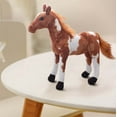 thumbnail image 1 of JilgTeok 1 Packs Simulated Horse Doll Toy Stuffed Pony Toy Animals Gift for Children Adults Sofa Furniture Party Favors Supplies Decoration, 1 of 7