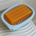 thumbnail image 1 of JilgTeok 1 Packs Soap Holder Large Size Soap Box Drainable Soap Dish Double Layer Soap Tray for Laundry Bathroom Kitchen, 1 of 6