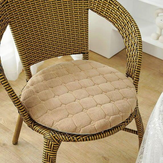 JilgTeok 1 Packs Soft Round Chair Cushions for Kitchen Dining Stool Floor Seating Plush Tatami Seat Pads Fun Fart Cushion