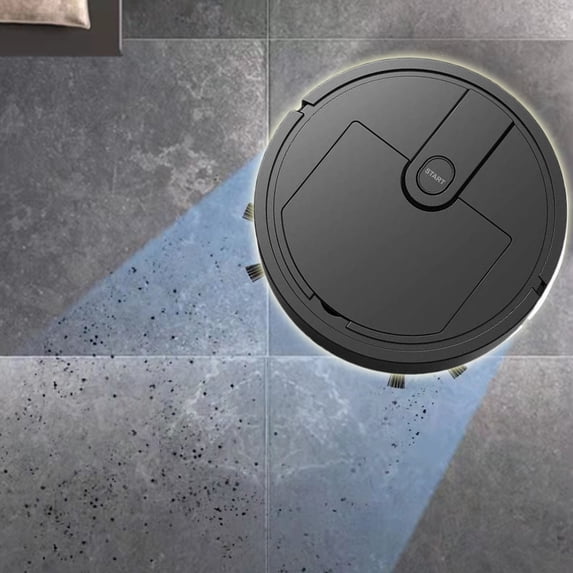JilgTeok 1 Packs Vacuum and Mop Robot Automatic Sweeping Machine 3-in-1 Intelligent Cleaning Machine for Hard Floor Pet Hair Cleaning