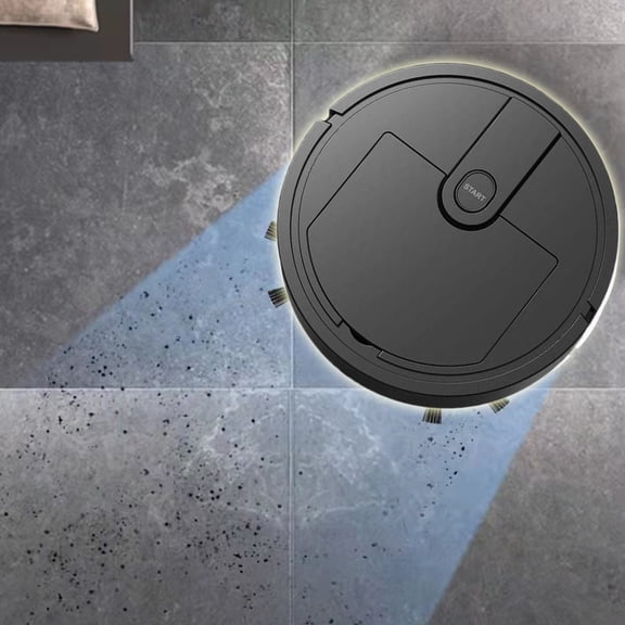 JilgTeok 1 Packs Vacuum and Mop Robot Automatic Sweeping Machine 3-in-1 Intelligent Cleaning Machine for Hard Floor Pet Hair Cleaning