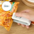 thumbnail image 1 of JilgTeok 2 in 1 Mini Bag Sealer, 2024 New Usb Rechargeable Chip Bag Sealer Heat Seal, Portable Handheld Rechargeable Vacuum Food Sealer Bag Sealing Machine for Snacks Chips Fresh Storage, Easy to Hang, 1 of 6