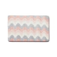 thumbnail image 1 of JilgTeok 2 Packs Non Slip Absorbent Bathroom Rug Mat Soft Polyester Carpet for Bedroom Entrance Floor Machine Washable 23.6x15.7in, 1 of 6