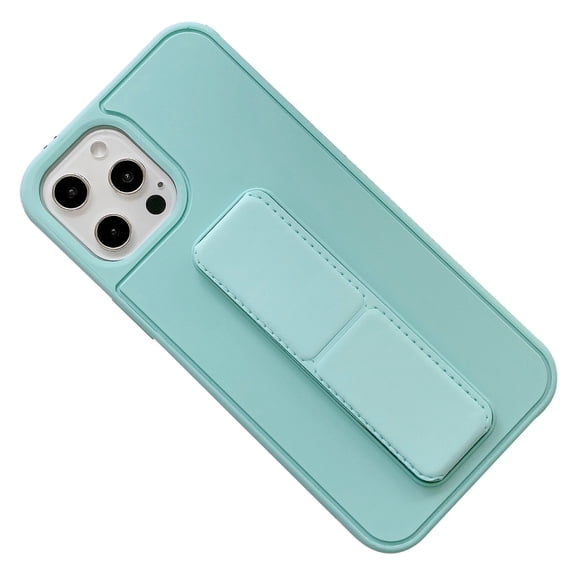 JilgTeok 2 Packs Phone Case with Handle Shockproof Protective Cover Wireless Charging Compatible Anti-Slip Grip, Stylish PC Hard Back fits for iPhone 12 Pro Max
