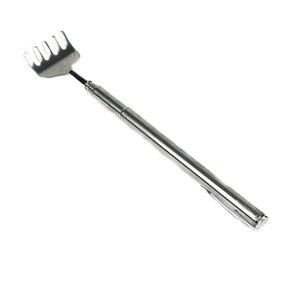 JilgTeok 2 Packs Portable Telescopic Back Scratcher Claws Telescoping Scalp Tool Easy to Adjust Extendable Back Tool with Handles for Home Travel
