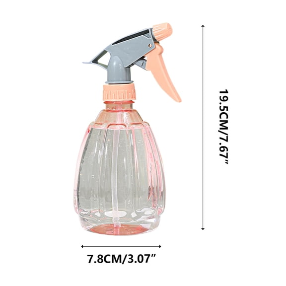JilgTeok 2 Packs Spray Bottle Large-capacity Pressure Watering Can Fine Mist Plastic Household Small Watering Sprayer Bottle for Gardening Watering Flower 500ml