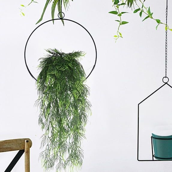 JilgTeok 2 Packs Wall Mounted Fake Vines Simulated Rattan Hanging Plant for Wedding Home Balcony Corridor Hanging Decoration Scene Layout Indoor and Outdoor Decoration