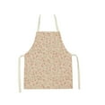 thumbnail image 1 of JilgTeok 2 Packs Women's Cotton Linen Kitchen Apron Adjustable Waterproof Cooking BBQ Chef Apron for Men and Women with Pockets, 1 of 7