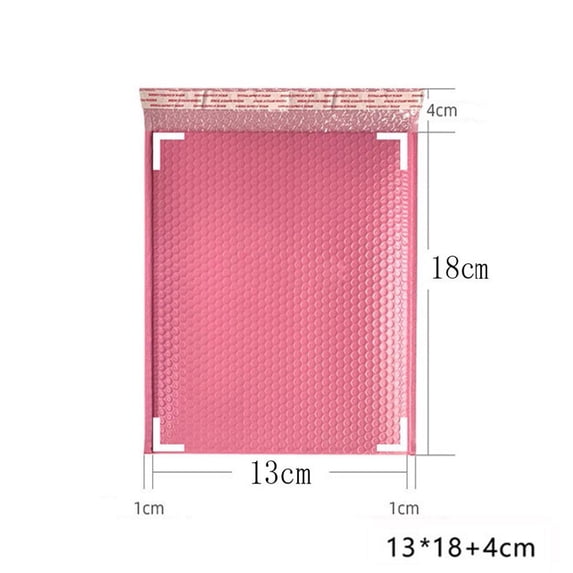 JilgTeok 3 Packs 10Pcs White Padded Poly Mailers Self Seal Envelopes 13x18cm Tear Resistant Shipping Bags for Jewelry Cosmetics Accessories Lightweight Mailing