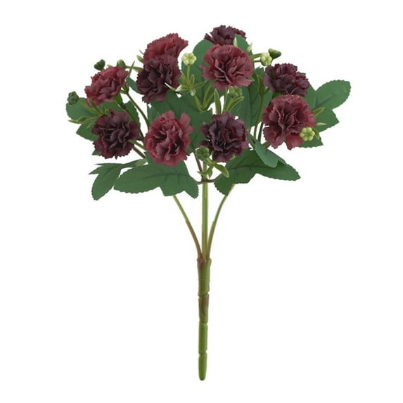 JilgTeok 3 Packs Beautiful Artificial Fake Flowers Bouquet for Wedding Valentines Bouquet Bridal Home Spring Centerpiece Decor