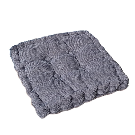JilgTeok 3 Packs Corn Kernel Seat Cushion Thickened Cushion Tatami Cushion Corduroy Chair Pad Tufted Floor Pillow Cushion for Home Office