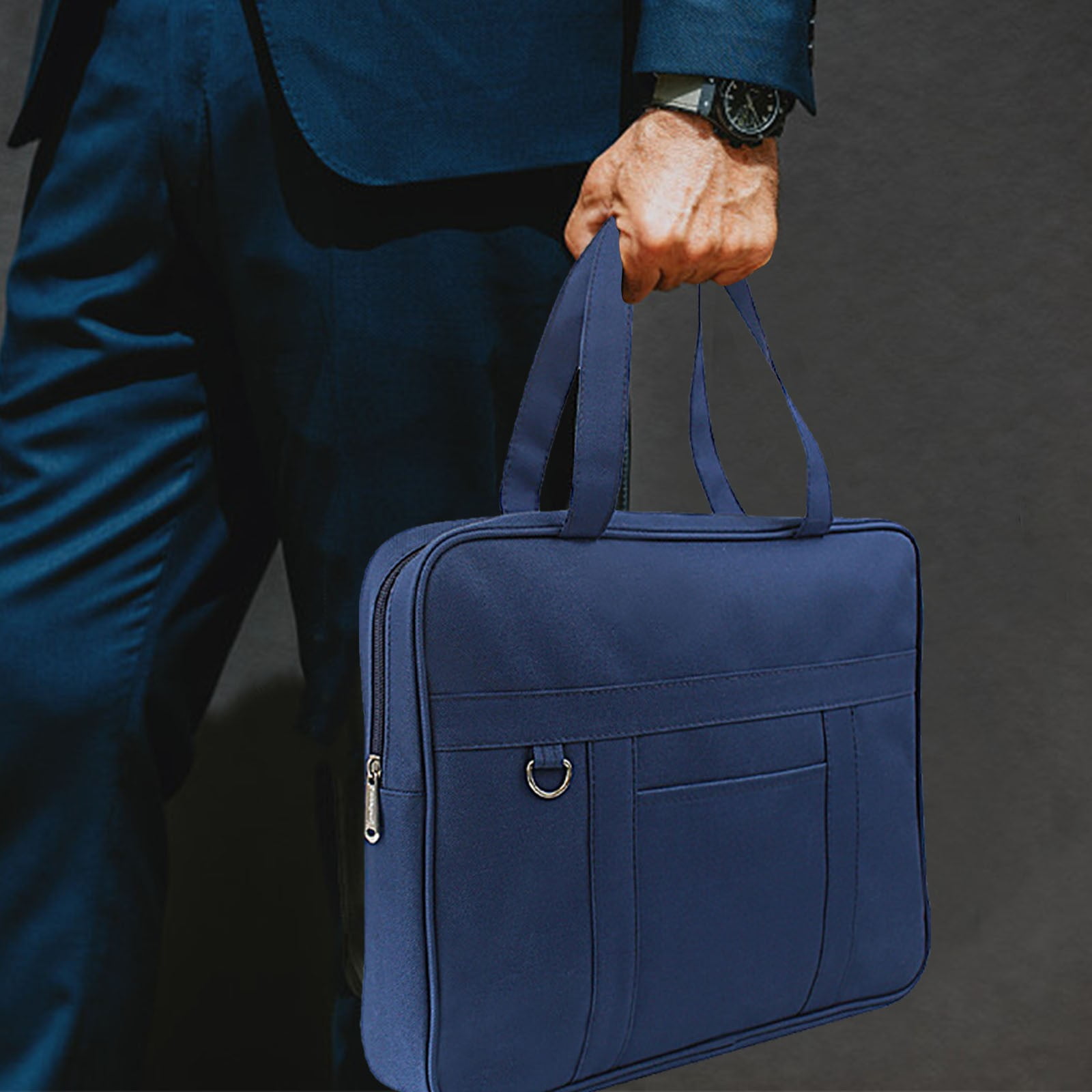 JilgTeok 3 Packs File Bag Business Meeting Handbag Storage Tote Bag Shoulder Bag Office Bag Messenger Bag Briefcase for Men Women Work and Daily Use