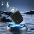 thumbnail image 1 of JilgTeok 3 Packs Portable Mini Bluetooth Speakers Colorful Light Effect Watertight Wireless Speaker for Outdoor Sports Riding Camping Travel, 1 of 8