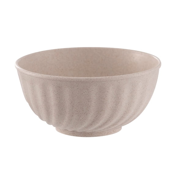 JilgTeok 3 Packs Wheat Straw Bowl Dinnerware Tableware Lightweight Unbreakable Dishes Household Health Rice Bowl Reusable Dinner Plates for Kitchen