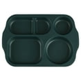 thumbnail image 1 of JilgTeok 3 Packs Wheat Straw Divided Meal Plates with 5 Compartments Thickened Cafeteria Partition Tableware Multi Lunch Plates Food Tray for Kitchen Picnic Adults Children, 1 of 5