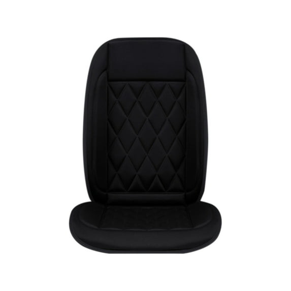 JilgTeok 4 Packs 12V Velvet Car Seat Cushion Universal Heating Cushion Winter Car Heating Cushion for Full Back and Seat Lumbar Support Cars Supplies