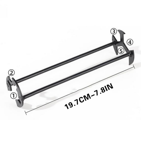 JilgTeok 4 Packs 5-in-1 Basin Wrench Multifunctional Faucet Tool Water Pipe Removal Hex Spanner Universal Plumbers Tool Wrench for Tight Spaces Kitchen Bathroom Home