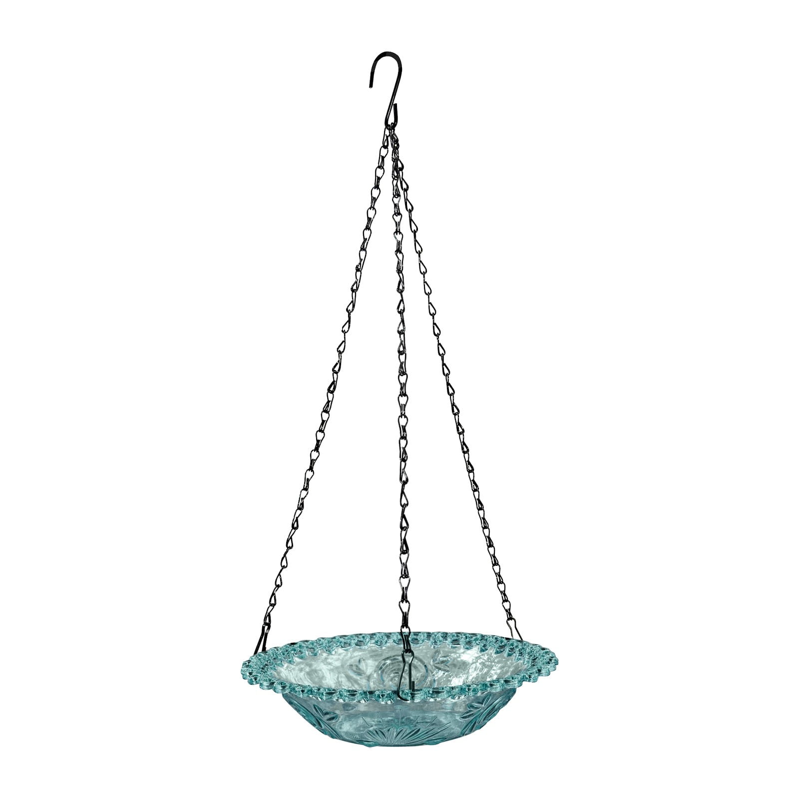 JilgTeok 4 Packs Bird Feeder Bird Water Bowl Bird Baths for Feeding Balcony Garden Yard Decor Outdoor Hanging Feeder