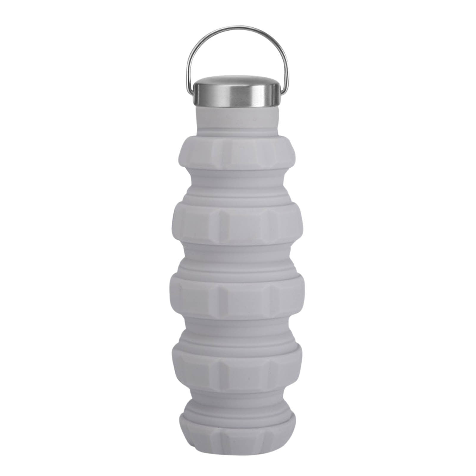 JilgTeok 4 Packs Foldable Water Bottle 500ml Leak Proof Reusable Collapsible Sports Cup for Travel Hiking Camping Gym Outdoor Activities BPA Free