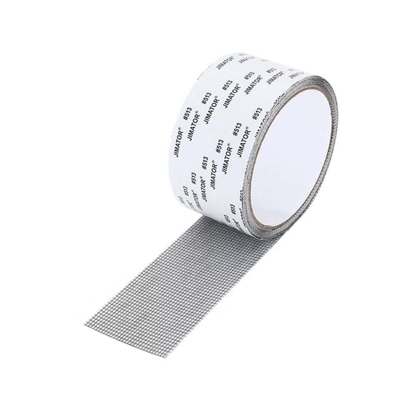 JilgTeok 4 Packs Self-Adhesive Fiberglass Screen Repair Tape for Windows & Doors – Strong Mesh Patch Kit for Mosquito, Tent, RV, Pool Screens