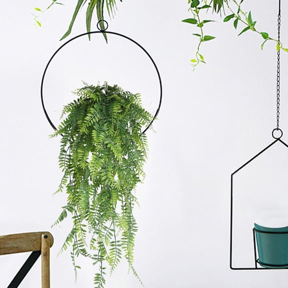 JilgTeok 4 Packs Wall Mounted Fake Vines Simulated Rattan Hanging Plant for Wedding Home Balcony Corridor Hanging Decoration Scene Layout Indoor and Outdoor Decoration