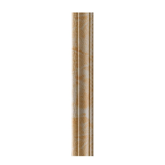 JilgTeok 5 Packs 3D Selfadhesive Pattern Peel and Stick Tile Trim Wallpaper Border Wall Decor Removable Sticker for Home Wall Backsplash