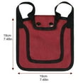 thumbnail image 1 of JilgTeok 5 Packs Chicken Saddle with Straps to Suit Small Medium and Large Hen Chicken Aprons Clothes For Hens'S Back Sides Feather Wing Protector Hens Birds Poultry Care Supplies, 1 of 8