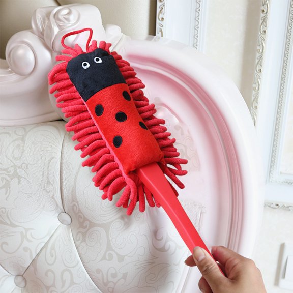 JilgTeok 5 Packs Cute Animal Cartoons Duster Sweeping Duster Cleaning Brush for Sweeping Ash Home Cleaning Housekeeping Tools