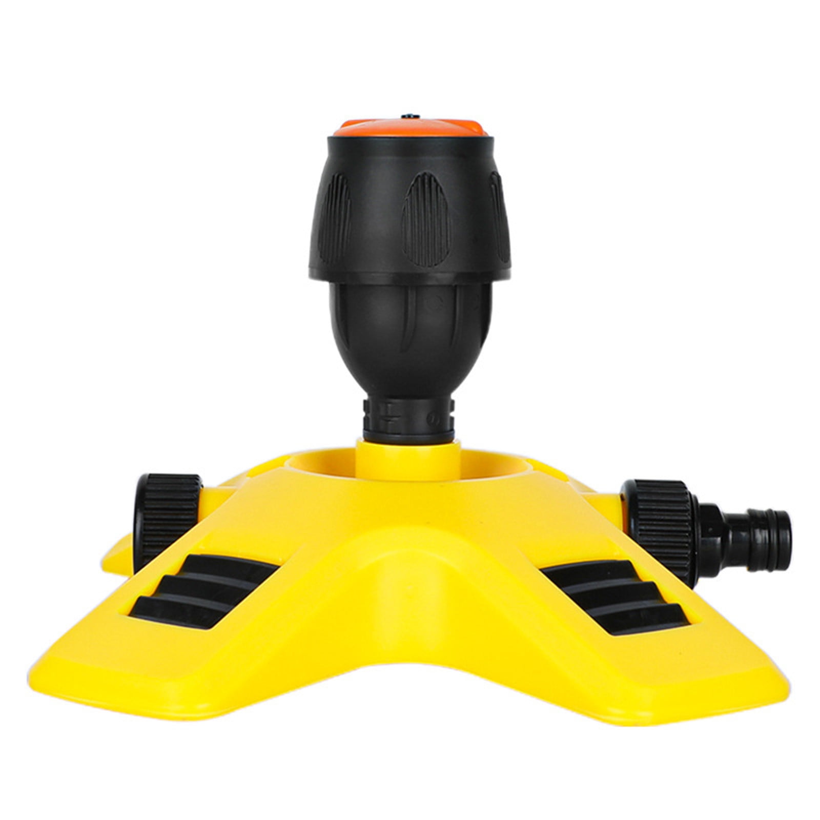 JilgTeok 5 Packs Garden Sprinkler Automatic 360 Rotating Irrigation System Covering Large Area with Leak Design Easy Hose Connection for Yard Garden Watering