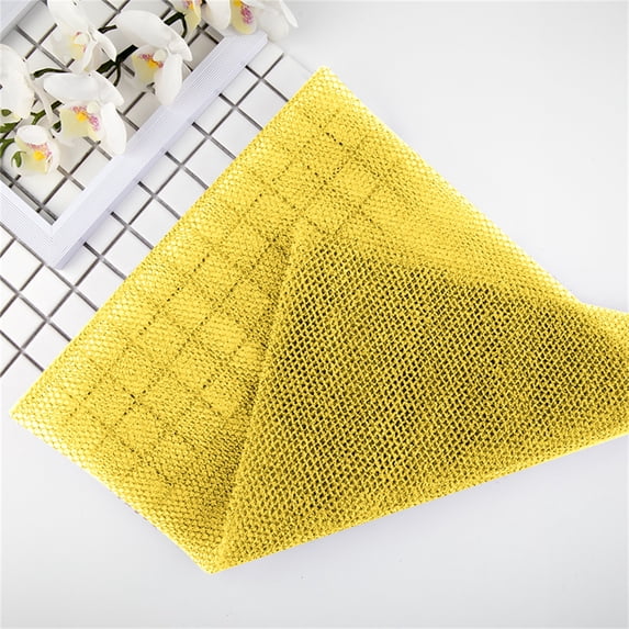 JilgTeok 5 Packs Shower Towel Body Scrubber Exfoliating Net Removes Dead Skin Cells and Provides Skin Friendly Sponge Loofah Body Scrub for Bathing Showering
