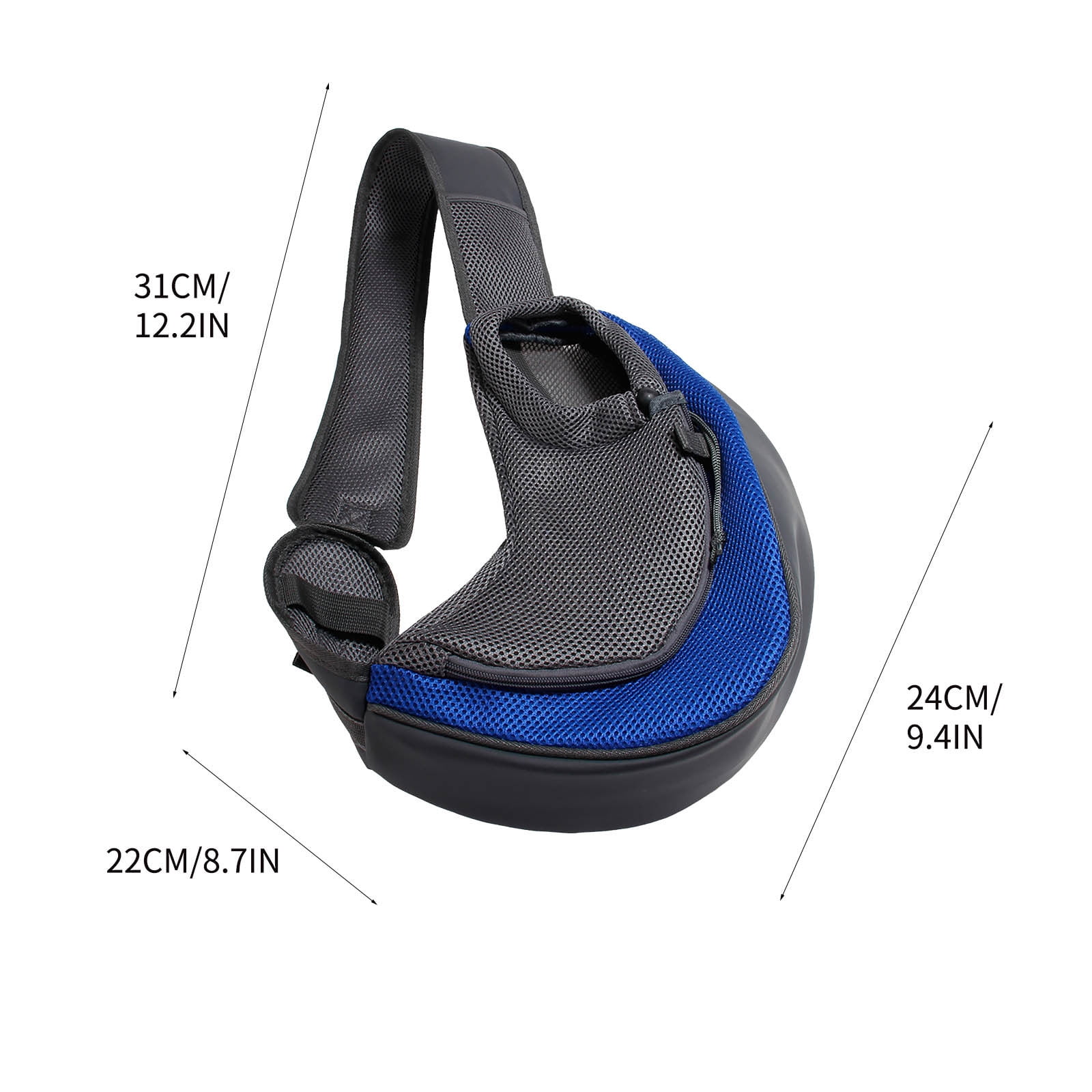 JilgTeok 5 Packs Sling Carrier Puppy Pet Bag Portable Bag for Going Out Dog Cats Chest Pet Backpack Breathable Pet Shoulder Bag Hand Free for Outdoor