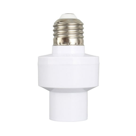 JilgTeok 5 Packs Socket Screw LED CFL Incandescent Bulb Motion Sensor Light E27 Medium Base Adapter Body Sensing Control Automatically Extinguished in 17 Seconds for Garage Warehouse Factory Workshop