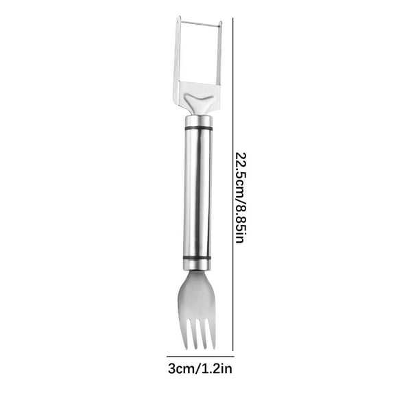 JilgTeok 5 Packs Stainless Steel Watermelon Cutter Multifunctional Watermelon Fork Cutting Tools Melon Splitter Block Cut Melon Tool Fruit Fork Home Kitchen Gadget