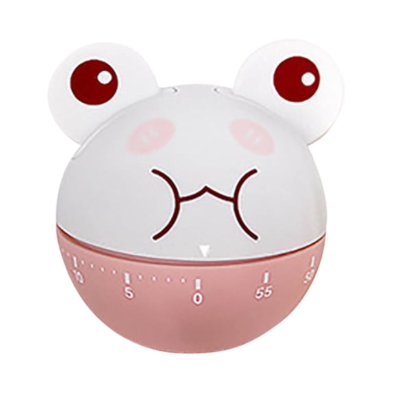 JilgTeok 60-Minute Mechanical Timer, No Batteries Required, for Home and Kitchen,Cheerful for everyone