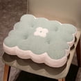 thumbnail image 1 of JilgTeok Back To School Square Non-Slip Plush Thicken Seat Pillows Cushions Office Chair Seat Pad Soft Tatami Reversible Fluffy Chair Cushion for home, office,adults and Children(15.74*15.74*3.93in), 1 of 6