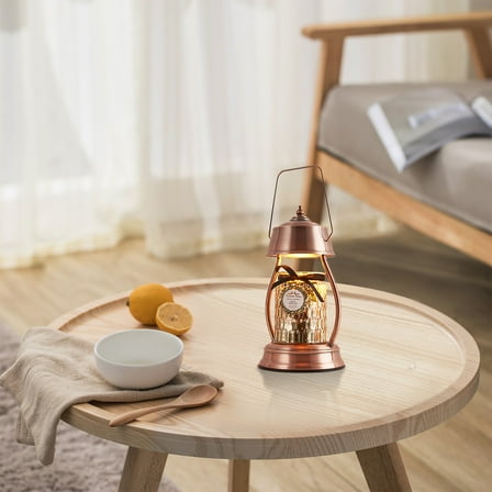 JilgTeok Candle Warmer For Scented Candles Wax Melter Melts Warmer Lamp With Light Power A-djustable Frosted Metal Body(Without Candles)