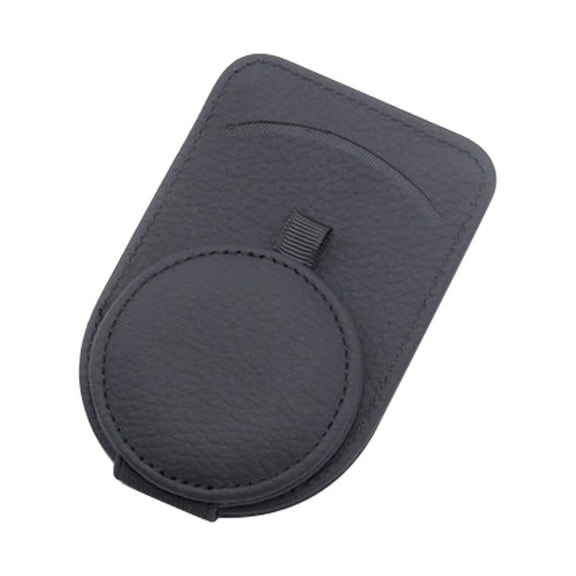 JilgTeok Car Glasses, Multi-Function Car Sunglasses, Leather Sun Visor for Saluting Labor Day