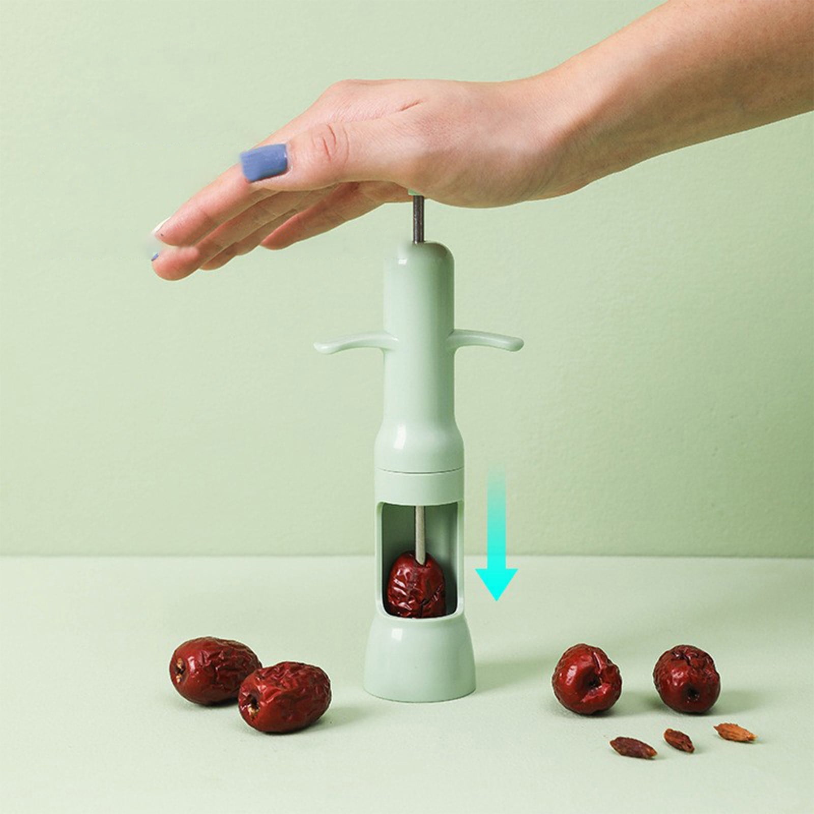 JilgTeok Cherry Pitter Remover Tool, Red Dates Hawthorn Seeds Removing