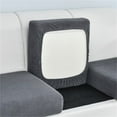thumbnail image 1 of JilgTeok Cushion Sofa Seat Cover Tightly Wrapped Protection Plush Fiber Living Room, 1 of 2