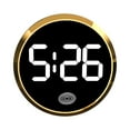 thumbnail image 1 of JilgTeok Digital Car Clock with LED Time Display Stick On Dashboard for Car and Bike Easy to Read Auto Activated Watch for Convenient Timekeeping, 1 of 3