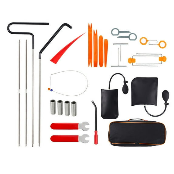 JilgTeok Emergency Tool Kit Car Audio Repair and Disassembly Auxiliary Window Glass Positioning Wedge Pump Combination