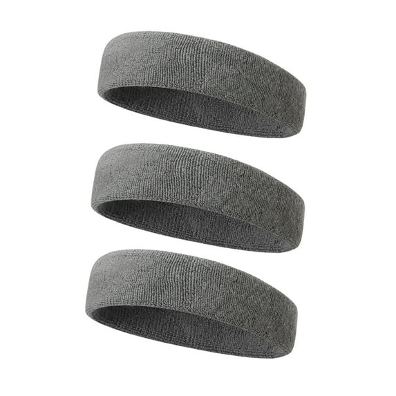JilgTeok Hairband Headband Antiperspirant Cotton for Sports Breathable Soft for Home, Party,Travel